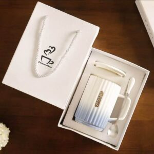 Electric ceramic coffee mug